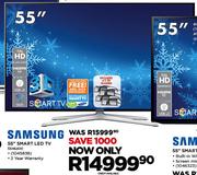 Samsung 55" Smart LED TV-55H6400