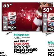 Hisense 55" LED TV-55K390/55K610