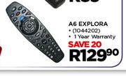 A6 Explora Remote