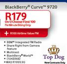 Blackberry Curve 9720-On U Choose Flexi 100