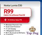 Nokia Lumia 530-On U Choose Flexi 50