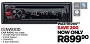Kenwood Car Radio KDC-U259R