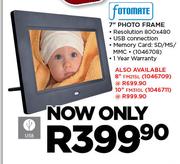 Fotomate 7" Photo Frame