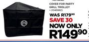 Master Chef Cover For Party Grill Trolley