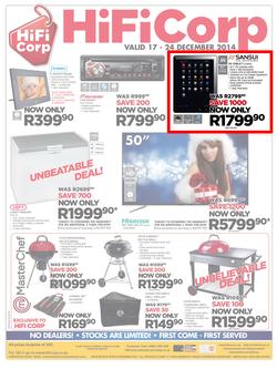 HiFi Corp : Christmas Sale (17 Dec - 24 Dec 2014), page 8