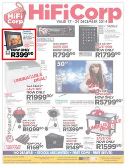 HiFi Corp : Christmas Sale (17 Dec - 24 Dec 2014), page 8