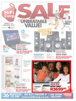 HiFi Corp : Sale (8 Jan - 11 Jan 2015), page 1