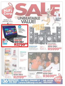 HiFi Corp : Sale (8 Jan - 11 Jan 2015), page 1