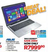 Asus Notebook X555