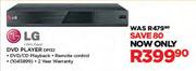 LG DVD Player DP132