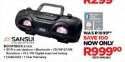 Sansui Boombox BT40X