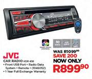 JVC Car Radio KDR 456