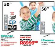 Hisense 50" LED Smart TV(50K390)