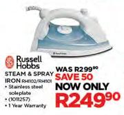 Russell Hobbs Steam & Spray Iron RHI102/RHI101
