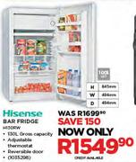 Hisense Bar Fridge H130RW
