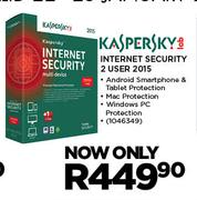 Kaspersky Internet Security 2 User 2015