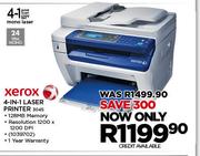 Xerox 4-In-1 Laser Printer 3045