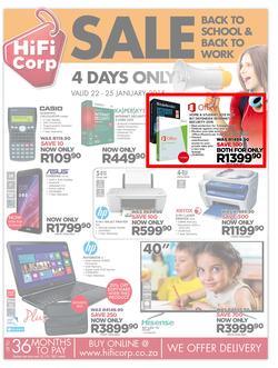 HiFi Corp : Sale (22 Jan - 25 Jan 2015), page 1