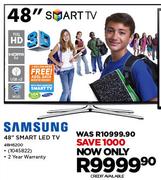 Samsung 48" 3D Smart LED TV 48H6200