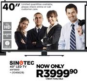 Sinotec 40" LED TV 40F360D