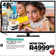Hisense 40" 3D LED TV 40K366