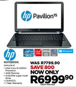 HP Notebook Pavilion 15
