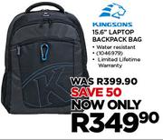 Kingsons 15.6" Laptop Backpack Bag