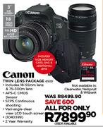 Canon Twin Lens Package 6500