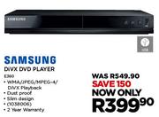 Samsung Divx DVD Player E360