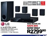 LG 5.1 3D Blu-Ray Home Theatre System BH6230