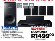 Samsung 5.1 DVD HDMI Home Theatre Home HTE350K