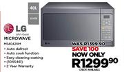 LG 40Ltr Microwave MS4042GM