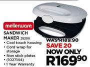 Mellerware Sandwich Maker 25200