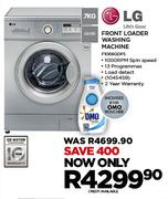 LG 7kg Front Loader Washing Machine F10B8QDP5
