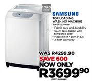Samsung 13kg Top Loading Washing Machine WA13F5S2UWW