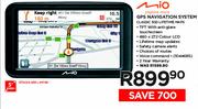 Mio GPS Navigation System Classic 500 Lifetime Maps