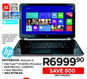 HP Pavilion 15 Notebook