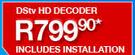 DSTV HD Decoder Includes Installation