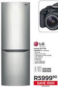 LG 271Ltr Fridge Bottom Freezer GR-B379SLCK