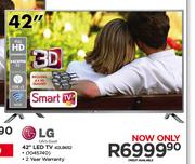 LG 42" 3D LED TV-42LB652