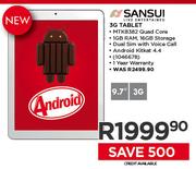 Sansui 9.7" 3G Tablet