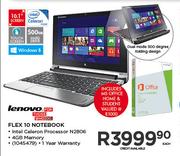 Lenovo Flex 10 Notebook Each