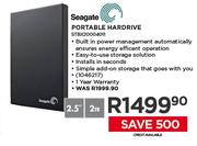 Seagate 2.5" 2TB Portable Hardrive STBX20004011