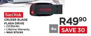 SanDisk 4GB Cruzer Blade Flash Drive