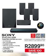 Sony 3D Blu-Ray Home Theatre System BDV-E2100