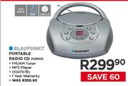 Blaupunkt Portable Radio CD POR1105