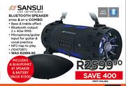 Sansui Bluetooth Speaker BT100 & BT 12 Combo
