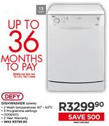 Defy 12 Place Dishwasher DDW156