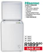 Hisense Chest Freezer FC-13DD4HA