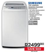 Samsung 9kg Top Loading Washing Machine WA90H4200SW